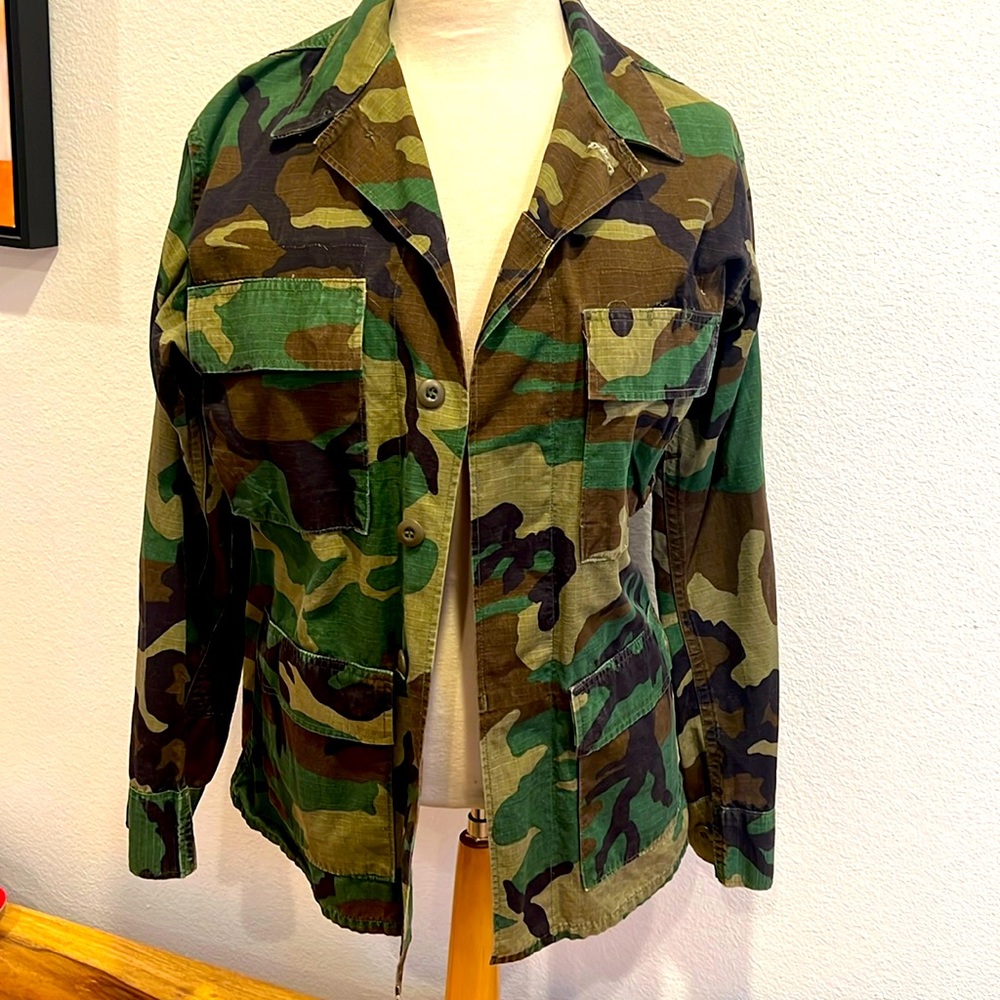 Camouflage Army Jacket pattern: combat